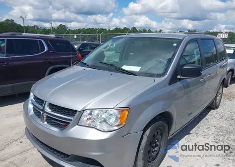 2018 Dodge Grand Caravan Se from USA, damaged, VIN 2C4RDGBG2JR180992